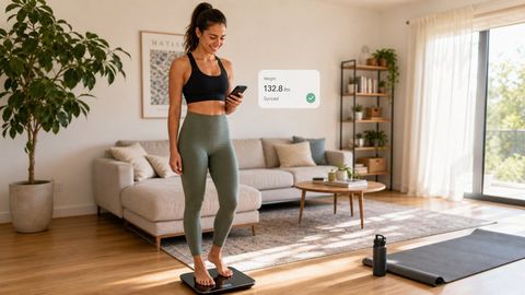 Smart Scale Weight Monitors Insights: Connected Health Tracking